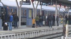 VIDEO: Spadlé dráty elektrického vedení zastavily vlaky