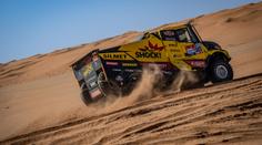 Macík dojel na Rallye Dakar třetí. Letěli jsme kudlu, hlásí jezdec kamionu