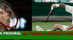 Štěpánek s raketou od Djokoviče nakonec Federera neudolal