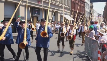 Ve Švýcarsku uspořádali festival v jódlování. Přilákal téměř 200 tisíc návštěvníků