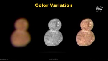 Vědci zveřejnili fotky záhadné planetky. Vypadá jako sněhulák