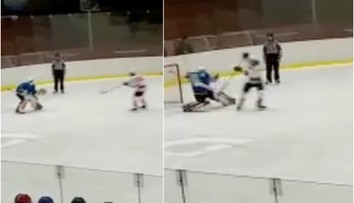 Takový kousek jste dlouho neviděli! Mladík dal gól a aréna v Klatovech šílela