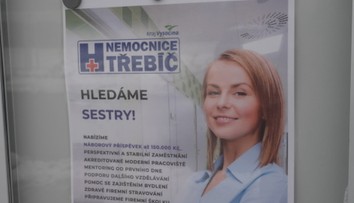 Situace v pelhřimovské nemocnici se zlepšuje. Kraj nabídne zdravotníkům bydlení