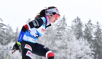 Kateřina Razýmová se ve skiatlonu prodrala do první patnáctky