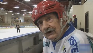 Zemřel nejstarší hokejista na světě. Hrál a trénoval i skoro ve sto letech