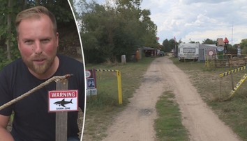 Tábořiště u Pardubic luxus nenabízí. Dal mu inspektor TV Nova medaili?