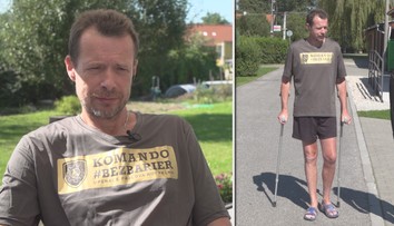 Jako voják pomáhal lidem. Po úrazu se s armádou pře o odškodnění
