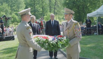 V Ležákách si připomněli smutné výročí. Před 81 lety vesnici vyhladili nacisté