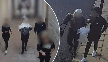 VIDEO: Zákazníci utíkali z kadeřnictví před policií, zachytila je kamera