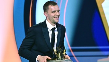 Souček jako Nedvěd. Záložník West Hamu je opět fotbalistou roku