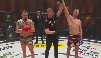 Červinský slaví první výhru v KSW. Štummer si při vítězství zlomil ruku