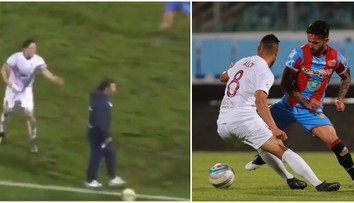 Trenér vběhl na trávník a zastavil protiútok, dostal trest na čtyři zápasy