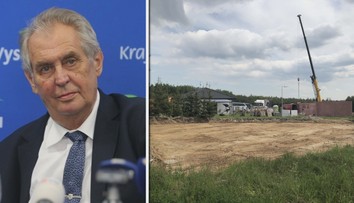 Stavba zahájena! Prezident začal budovat vysněný bungalov! VIDEO