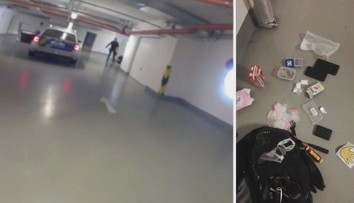 VIDEO: Muži měli v Praze vykrádat sklep, policisté se bránili taserem