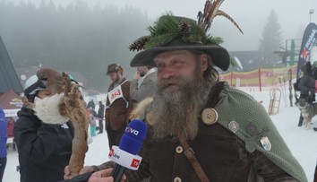 V Malé Úpě se konal historický závod. K vidění byly památeční saně i dobové kostýmy