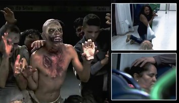 Zombie v metru! Nejkrutější žert, který kdy vznikl?!