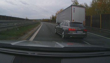 Šílené předjíždění na dálnici! Je zázrak, že se nikomu nic nestalo, říká expert