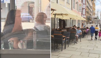 Zahrádky zabraly místo řidičům. Nábřeží budou okupovat až do září