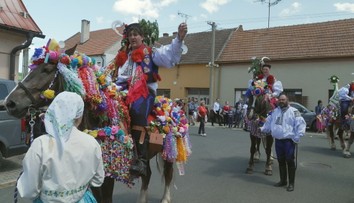 Ve Vlčnově se konala jízda králů. Lidový zvyk je součástí dědictví UNESCO