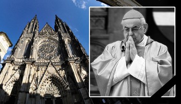 Česko se loučilo s kardinálem Vlkem, svatý Vít byl úplně plný
