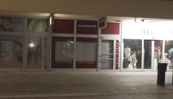 Cizinec se pokusil vloupat do zlatnictví. Na místě činu ho zadržela mladá žena