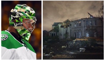 Hvězdu NHL vyhnalo z domu tornádo! Schovali jsme se v koupelně, vypráví