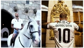 Návrat krále! Quaresmu v Portugalsku přivítali jako pravého šlechtice