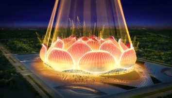 V Číně zahájili megastavbu. Vyroste tam stotisícový stadion