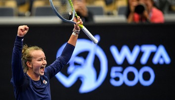 Krejčíková opět ve formě. Stoupá žebříčkem a je českou jedničkou