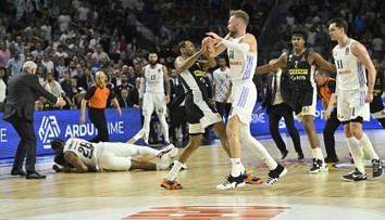 Tahle rvačka šokovala všechny fanoušky. Poškodí to image Euroligy, říká Zídek