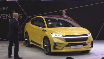 Odstartoval čínský autosalon, Škodovka představila elektromobil