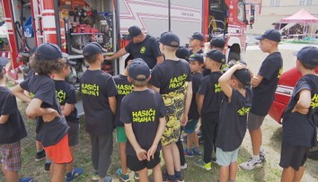 Příměstský tábor v centru Prahy vychovává malé hasiče. Nabídka roste