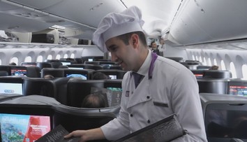 Kulinářský zážitek v oblacích. Aerolinky nabízejí pokrmy od nejlepších kuchařů světa