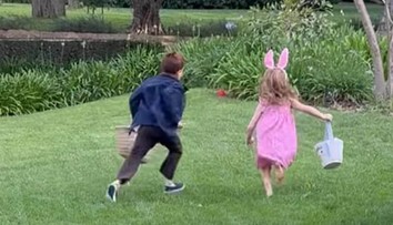 Meghan ukázala velikonoční videa s Archiem a Lilibet. Jeden detail upoutal pozornost