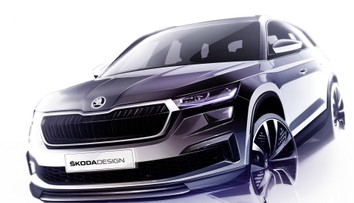 Jak bude vypadat Kodiaq po faceliftu. Škoda slibuje i technické vylepšení