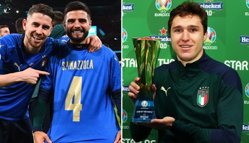 Italové vzpomněli na spoluhráče: Věnovali mu ocenění a pózovali