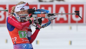 Biatlonistky zradila střelba, bodovala jen Voborníková ve třetí desítce
