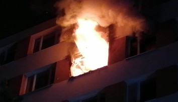 Požár v domě v Krnově má dohru, policie ho řeší jako obecné ohrožení