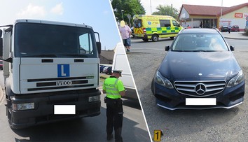 Instruktor autoškoly šel vynadat řidiči, ten ho srazil a zranil!