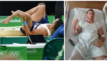Gymnasta poslal po děsivém zranění dojemný vzkaz: Vrátím se!