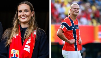 Odměna od norské princezny. Polonahý Haaland se objímal s následnicí trůnu