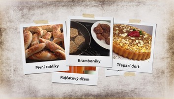 Rychlovky Ládi Hrušky: Pivní rohlíky, bramboráky a dort