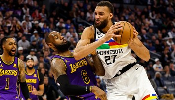 Gobert dal pěstí svému spoluhráči. Další hráč Minnesoty si zlomil ruku