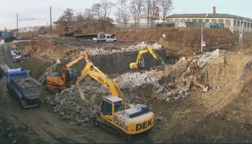 VIDEO: Praha demolovala staré mosty, práce trvaly několik dní