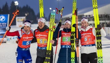 Česká smíšená štafeta rozjásala domácí fanoušky. První medaile po 11 letech