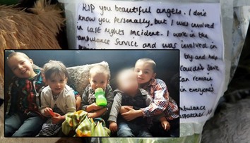 Smrt čtyř dětí v ohni: Záchranářka jim poslala dojemný vzkaz