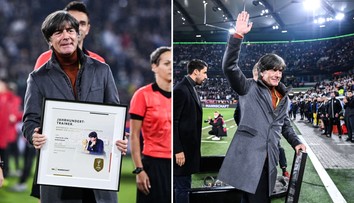 Danke, Jogi. Fanoušci se rozloučili s úspěšným trenérem krásným choreem
