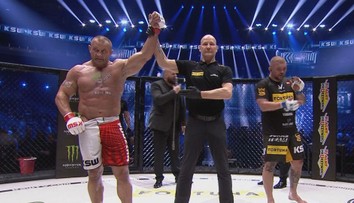 KSW 61: Souboj legend ovládl obr Pudzian, Kincl také triumfoval