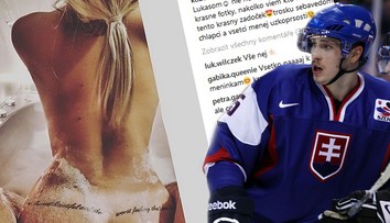 Nemravná fotka slovenského hokejisty: Ukázal nahou přítelkyni!