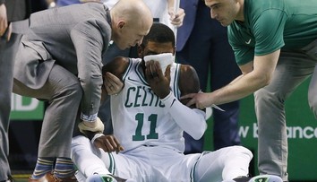 Hvězdu NBA ošklivě zranil vlastní spoluhráč! VIDEO